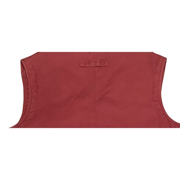 Duluth Trading Men's Iron Range Fire Hose Sherpa Canvas Chore Vest Size 2XL - Picture 12 of 15